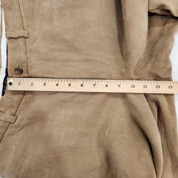 Vintage Brooks Brothers Hudson Corduroy Pants Mens 33x30 Tan Brown Strai… - Picture 9 of 13